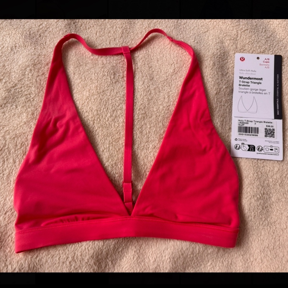 Ultra Soft Nulu Wundermost T- Strap Triangle Bralette